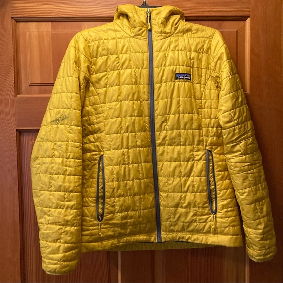 Patagonia Jackets & Blazers - PATAGONIA Nano puff hoody *RARE* SULPHUR YELLOW, size M